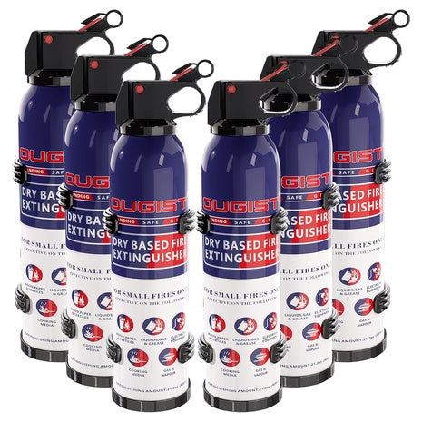 6 ABC Fire Extinguishers