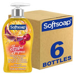 6 Pack of 11.25oz Softsoap Energized Liquid Hand Soap, Cherry and Passion Fruit Scent