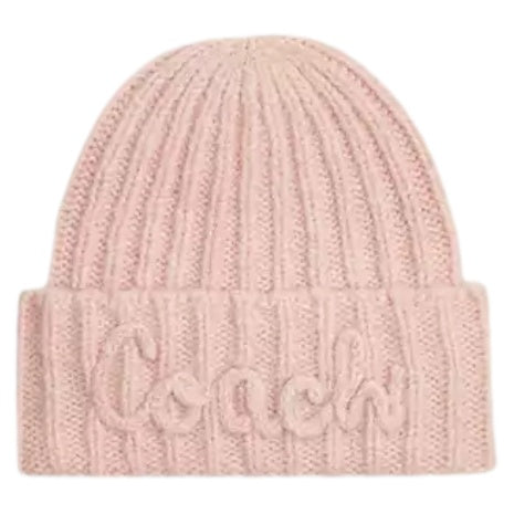 Coach Women's Script Knit Beanie
