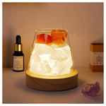 Himalayan Salt Crystal Night Lamp Diffuser