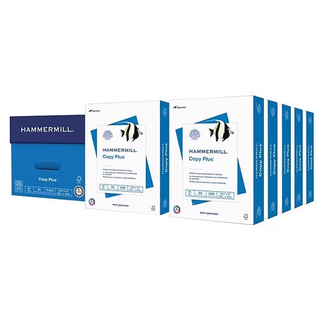 5,000 Sheets Hammermill Copy Plus Paper