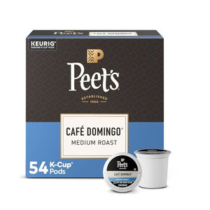 54 Peet's Coffee, Medium Roast Keurig K-Cup Pods