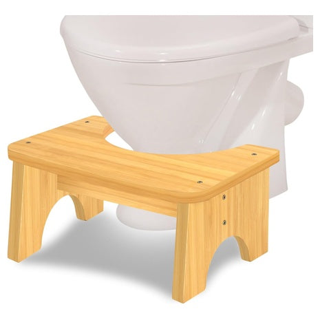 Bamboo Toilet Squat Stool