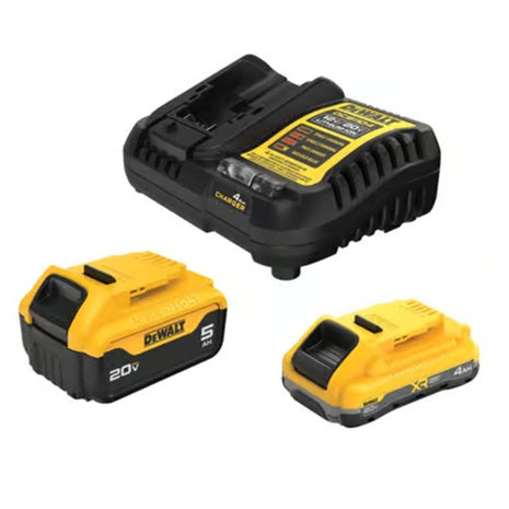 DeWalt 20V MAX Lithium-Ion Starter Kit W/ 2 Batteries & Charger