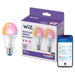 2-Pack WiZ Smart LED Light Bulbs