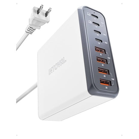 140W 8-Port USB-C Charging Station