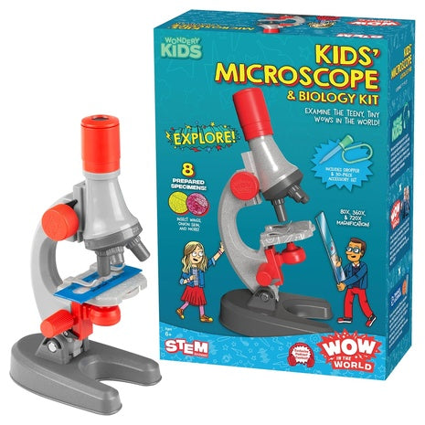Thames & Kosmos Wow in the World Kids’ Microscope & Biology Kit