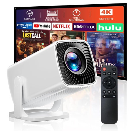 Mini Portable 1080P Full HD Projector (No WiFi/Bluetooth)