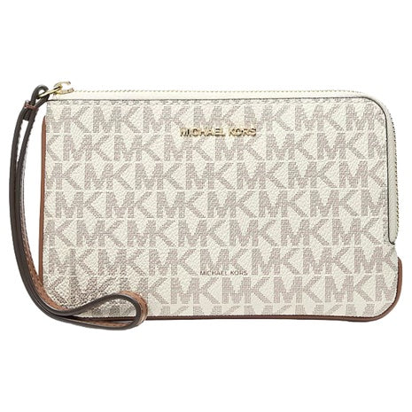 Michael Kors Jet Set Travel Small Signature Logo Wristlet (2 Colors)