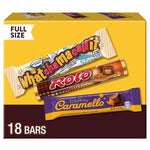 18 Hershey Assorted Full Size Caramel Candy Bars (OU-D)
