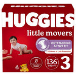 (Sizes 3-8) Huggies Little Movers Diapers