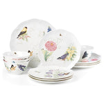 Lenox Butterfly Meadow Flutter 12-Piece Dinnerware Set