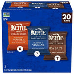 20 Bags Kettle Brand Potato Chips Variety Pack (1oz)