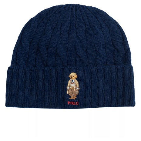 Polo Ralph Lauren Men's Charles Bear Cable Beanie