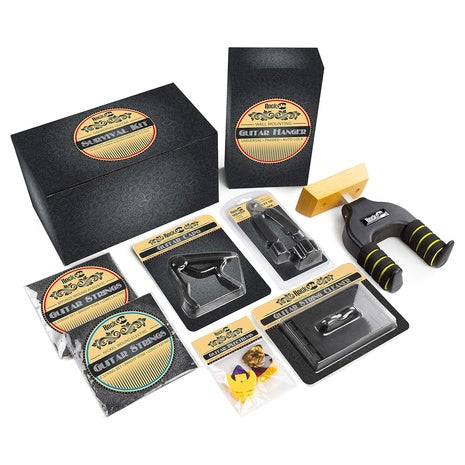 RockJam Guitar Accessory Kit with Capo, Strings & More