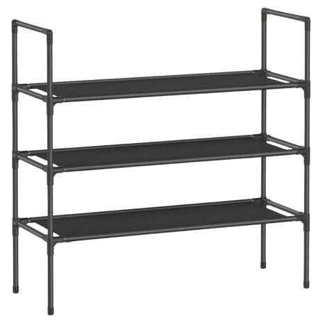 3-Tier Songmics Metal Frame Shoe Rack