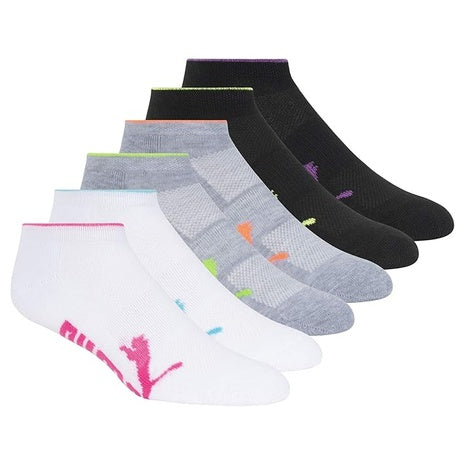6-Pack Puma Women's Low Cut Socks