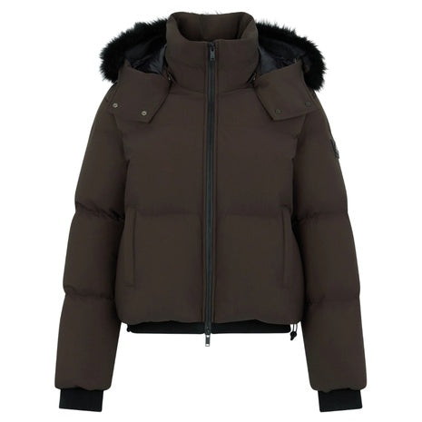 Women's Nyluxe Misti Shearling Trim Puffer