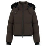 Women's Nyluxe Misti Shearling Trim Puffer