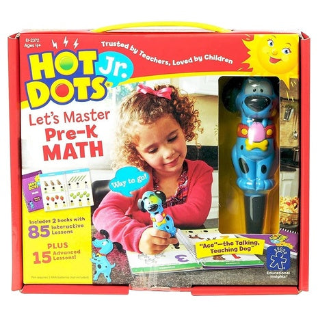 Educational Insights Hot Dots Jr. Pre-K Math Set with Interactive Pen