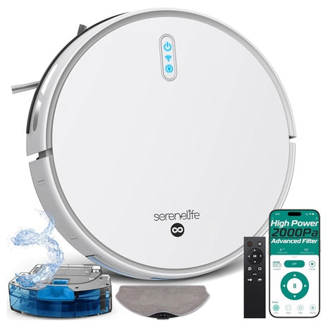 Smart Self-Charging Robot Vacuum & Mop Combo (2,000Pa)