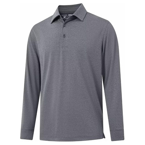 Long Sleeve Polo Shirts (5 Colors)