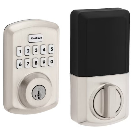 Kwikset Powerbolt 2 Electronic SmartCode Deadbolt W/SmartKey