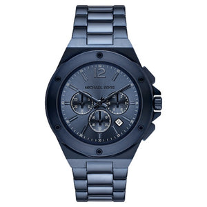 Michael Kors Men's Oversized Lennox Blue Tone Watch