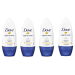 4 Dove Original Clean Roll On Deodorant