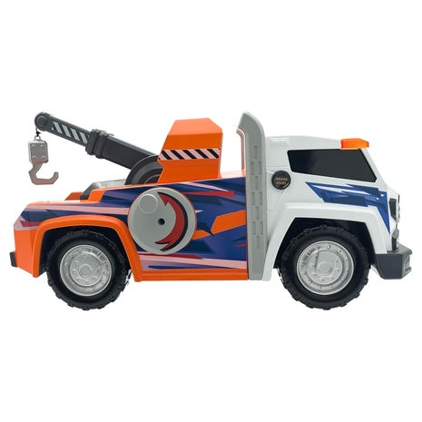 Mighty Fleet Power Movers Tow Truck with Lights & Sounds