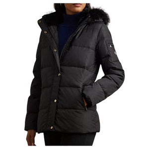 Lauren Ralph Lauren Women's Faux-Fur Hooded Puffer Coat