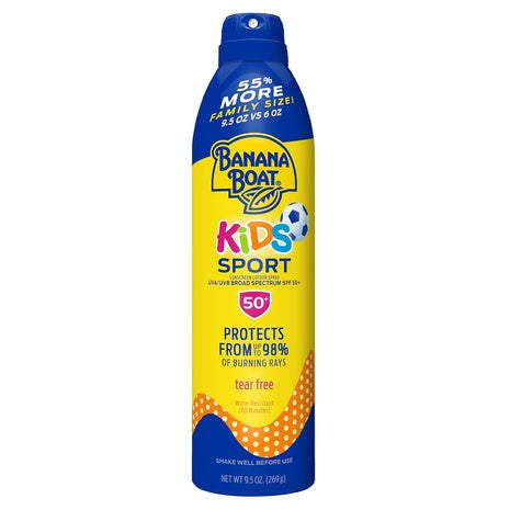 Banana Boat Sport Kids SPF 50 Sunscreen Spray (9.5oz)