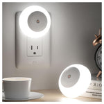 2 LED Night Lights with Dusk-to-Dawn Sensor (6 Colors)