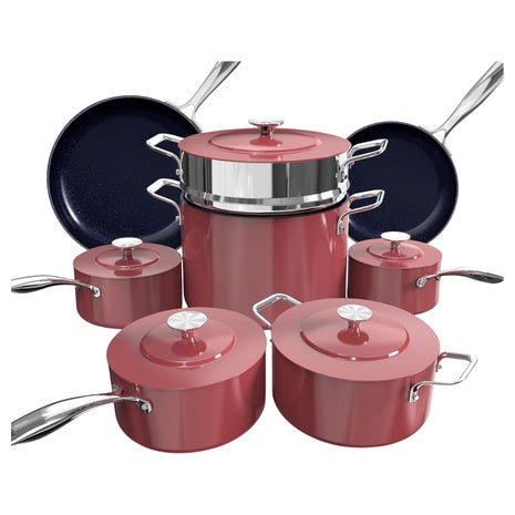 Nuwave Lux 13-Piece Ceramic Nonstick Cookware Set