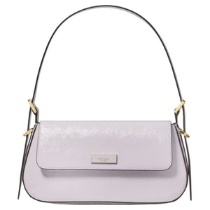 Kate Spade Women's Bridget Crinkle Patent Small Flap Shoulder