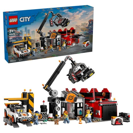 LEGO City Scrapyard with Cars
