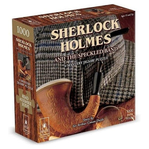 Bepuzzled Sherlock Holmes 1000-Piece Mystery Jigsaw Puzzle