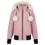 Women's Original Debbie Shearling Trim Bomber Jacket