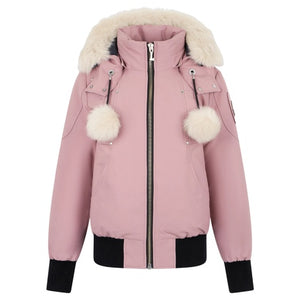 Women's Original Debbie Shearling Trim Bomber Jacket