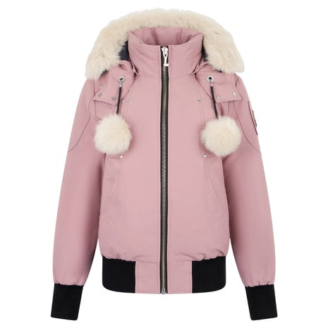 Women's Original Debbie Shearling Trim Bomber Jacket