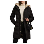 Ralph Lauren Women's Faux-Fur Hooded Puffer Coat