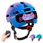 Kids Bike Helmet with LED Display