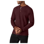 Hanes Men’s Henley Shirt