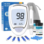 Glucose Monitor Kit with 100 Strips & Lancets