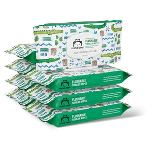 336 Amazon Brand Mama Bear Toddler Toilet Wipes