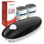 Electric Hands-Free Can Opener with Smooth Edge