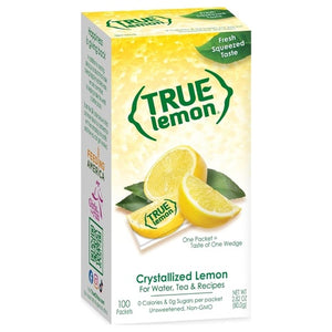 100 True Lemon Water Enhancer Packets
