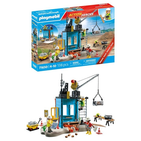 Playmobil Construction Site