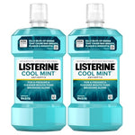 2 Bottles Listerine Cool Mint Antiseptic Mouthwash