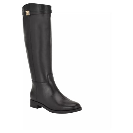 GUESS Women's Zoro Wide Calf Leather Riding Boots